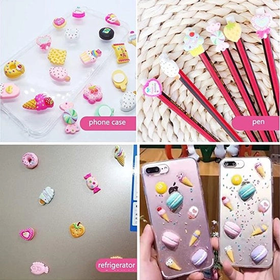 Accessori per gioielli fai da te stesso - Charms per decorazione 30 pezzi - Accessori per scrapbooking - Decorazioni creative - Ideale per bambini