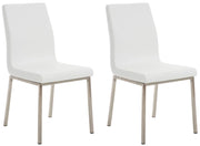 Set di 2 sedie da pranzo Colmar bianco