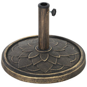 Base per Ombrellone ¨C zephmum ¨C Bronzo, Resina, ?46x34 cm
