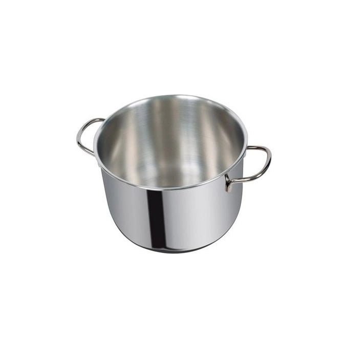 Sacim SCM600L24 Pentola 20 cm Acciaio Inox Triplo Fondo Superthermical Adatta a Tutti i Piani Cottura incluso Induzione Lavabile in Lavastoviglie colore Acciaio