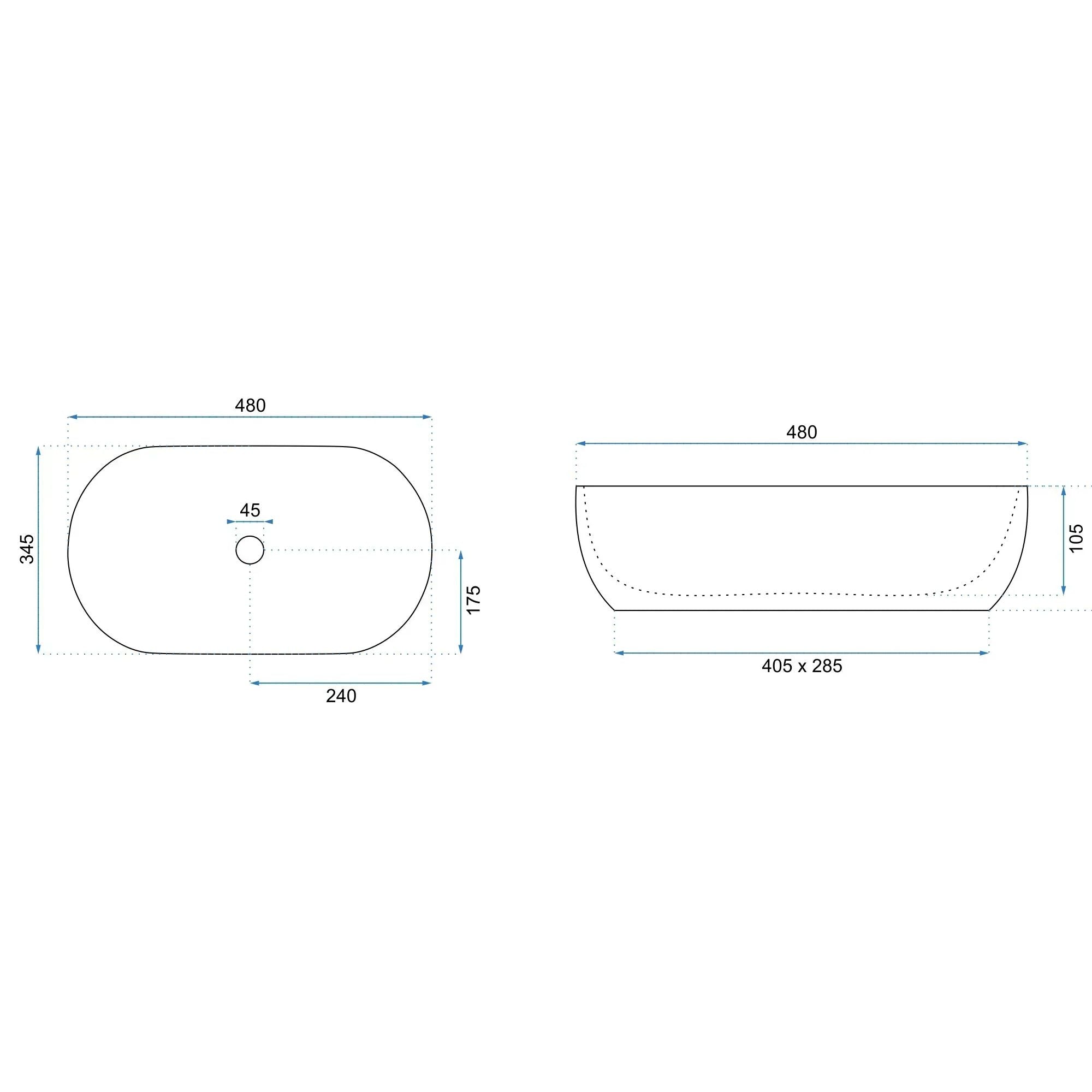 Lavabo Da Appoggio Rea Amelia Warm
