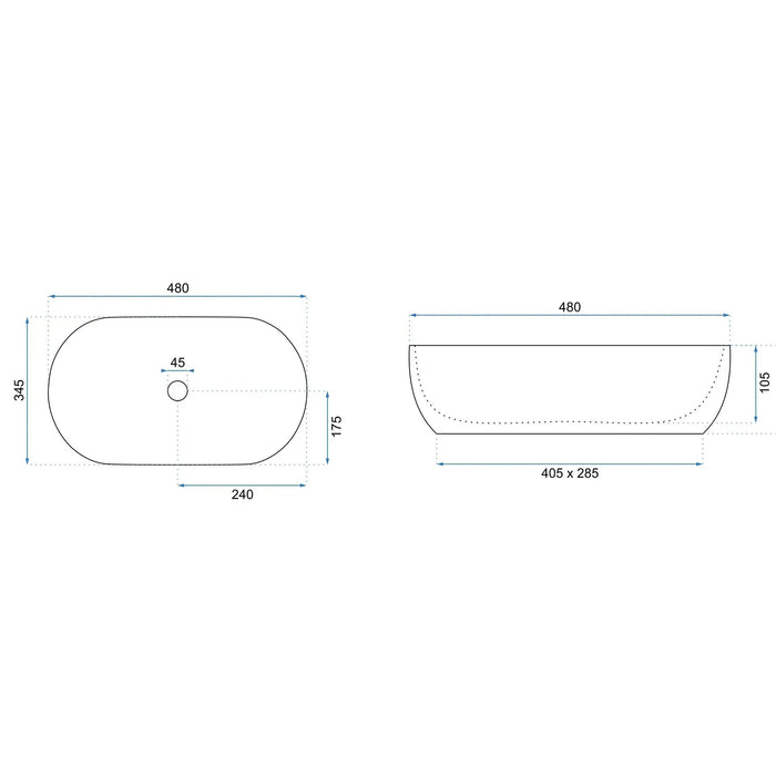 Lavabo Da Appoggio Rea Amelia Warm