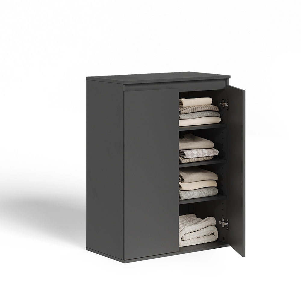 Vicco Credenza Antracite 74 x 99.6 cm con 2 porte