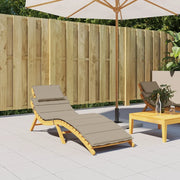 Cuscino per Lettino Tortora 186x58x4 cm in Tessuto Oxford 314166