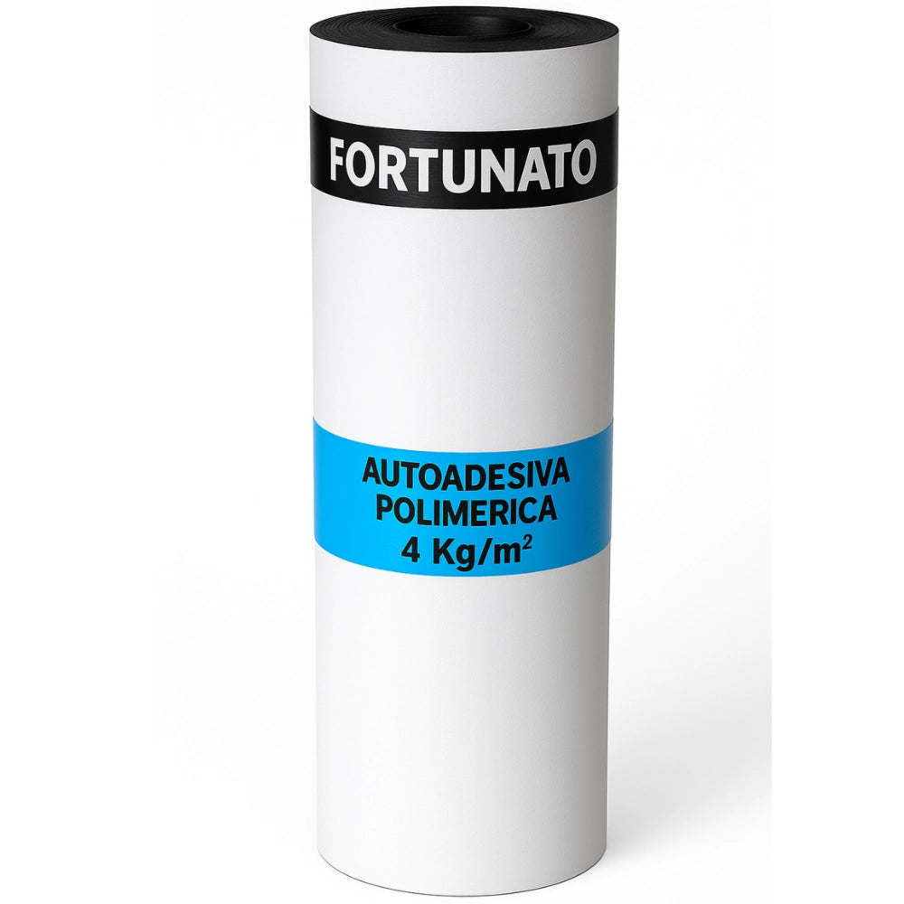 Guaina autoadesiva polimerica ardesiata bianca 4 kg/m² casasciutta rotolo 1 x 10 m