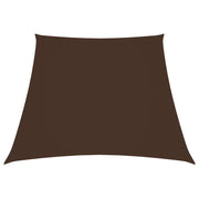 Vela ombreggiante/ombrellone tessuto Oxford trapezoidale 2/4 x 3 m marrone 02_0009752