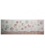 Quadro dipinto sfere cm 50x150x3