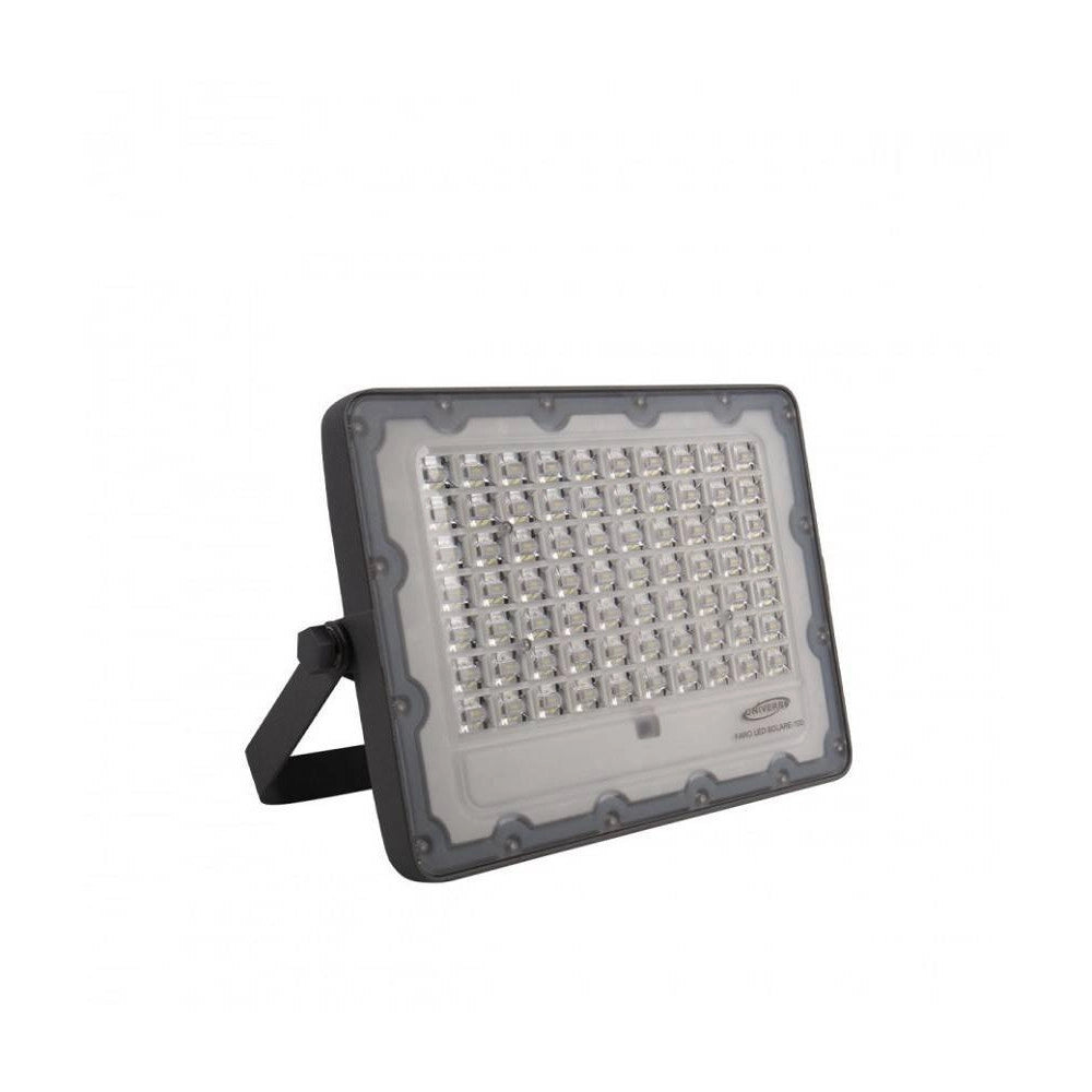 Trade Shop - Faro Led Solare 60w Crepuscolare Pannello Energia Solare Telecomando Ip65 Sl-60w -