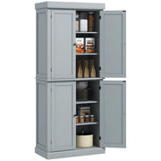 Armadio Cucina Moderno ¨C Zephmum ¨C 76x40,5x184cm Grigio