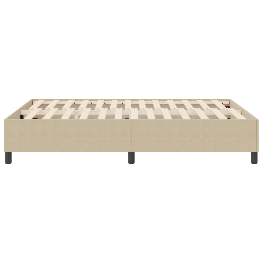 Letto Box Spring Verde Chiaro Grigio 160x200 cm Tessuto a Coste
