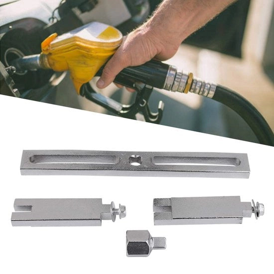 Tappo di serbatoio regolabile - Tappo di serbatoio universale - Kit di svincolo - Chiave del serbatoio carburante - Installazione facile - Raccomandazione professionale - Manubrio di guida