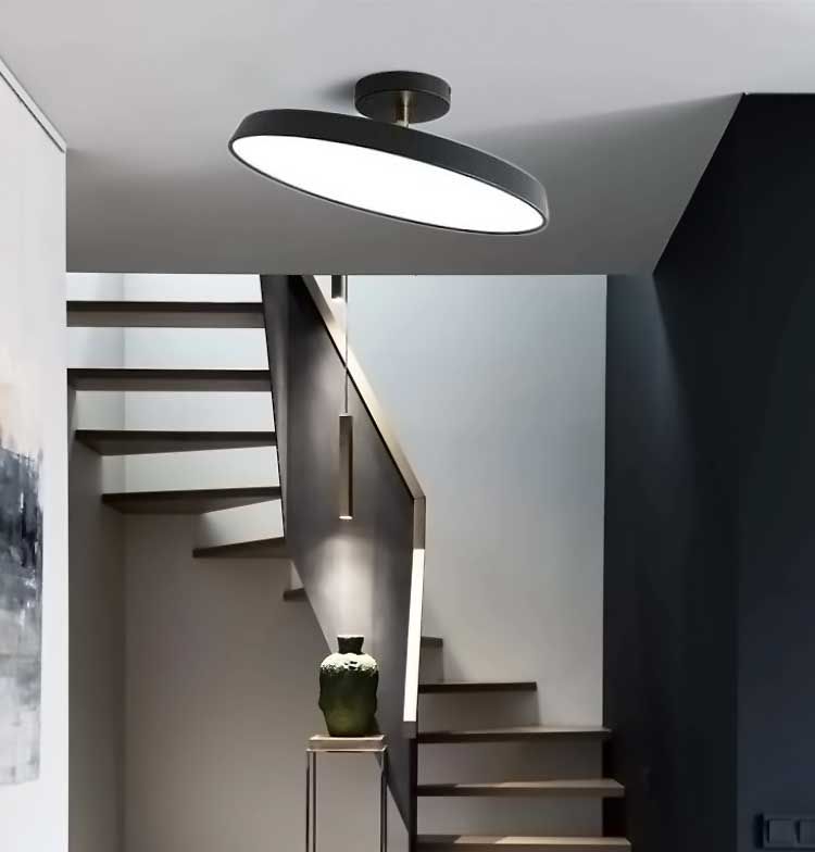 Lampada App860-c Black/gold 50 Cm