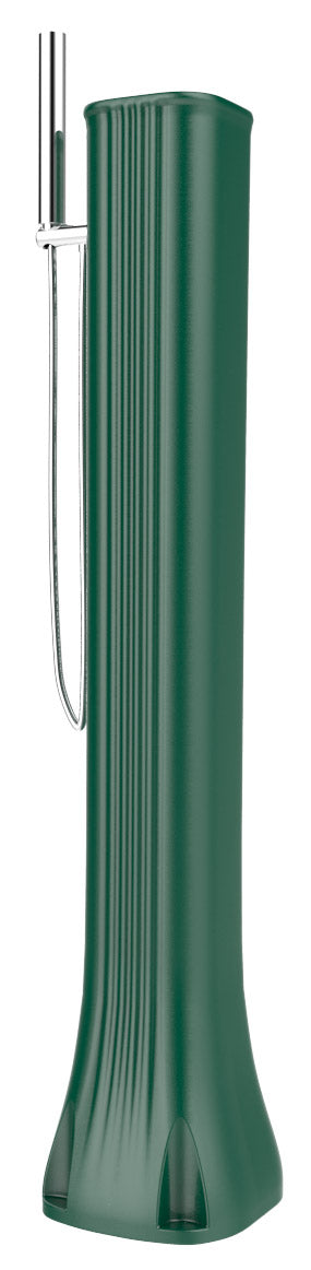 Mini Doccia Solare da Giardino Lavapiedi Miscelatore e Doccetta Mobile Arkema Happy Go Verde