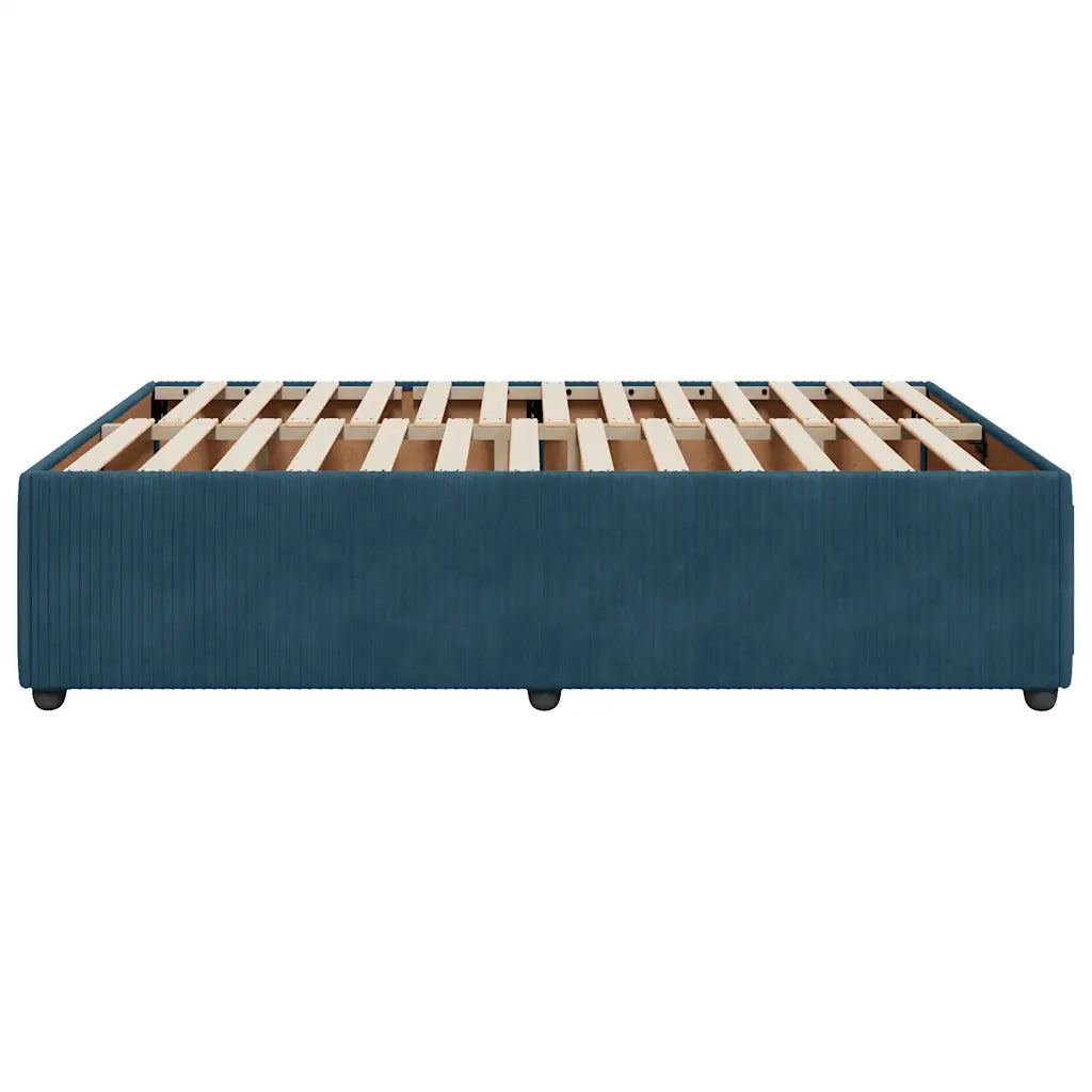 Giroletto Blu 140x200 cm in Velluto 3285016