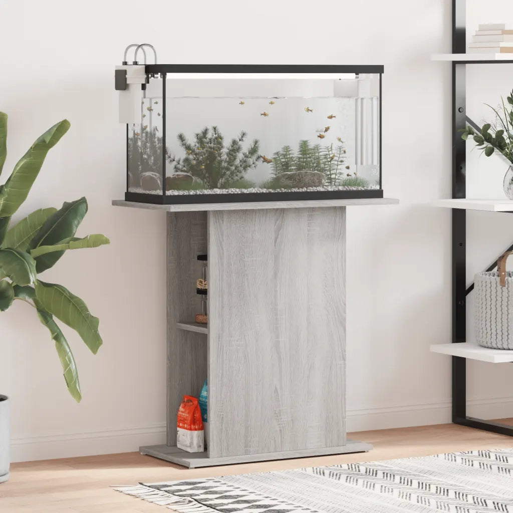 Supporto per Acquario 75x36x72,5 cm Multistrato Grigio Sonoma CFW5699509