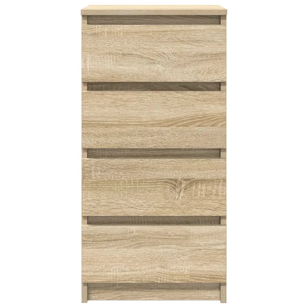Credenza Rovere Sonoma 37,5x35x76 cm in Legno Multistrato