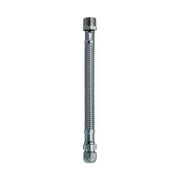 TUBO flessibile gomma DN10  1/2"M-BICONO L 30 CM bagno lavandino