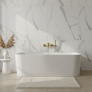 Rubinetto Da Vasca Rea Drop Brush Gold