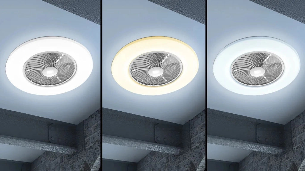 Lampada Con Ventilatore App1551-c White