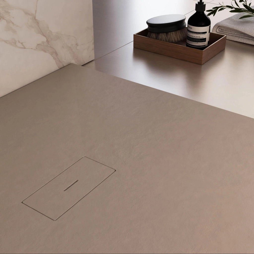 Piatto Doccia in Pietra 80x130 cm Bonussi Manila Moka