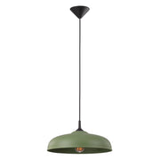 Lampada a sospensione GINA verde oliva
