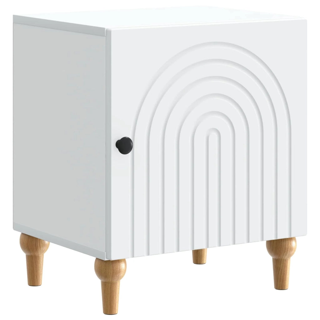 Armadio da Notte Bianco 43 x 34,5 x 50 cm Legno ingegnerizzato 894105
