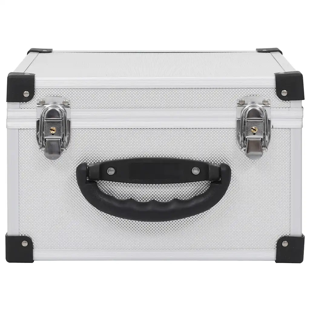 Custodia CD per 40 CD in Alluminio ABS Argento CFW7311238