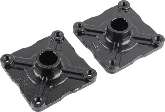 Assi bicicletta 2 pezzi 23 dente a sottile aste 4 viti asse posteriore hub - Adatto per Quad ATV e Go Kart.