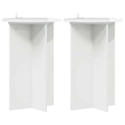 Supporto per piante | Sostegno per piante 2 pz Bianco Lucido ?40 x 60 cm