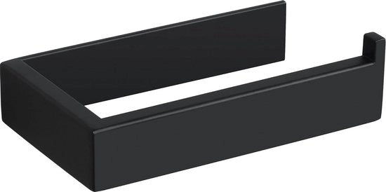 Montaggio ad Adesivo per Tocet senza Foratura - Design Quadrato per Bagno o Cucina in Acciaio Inox SUS304 Nero Scuro con Illuminazione Rvs