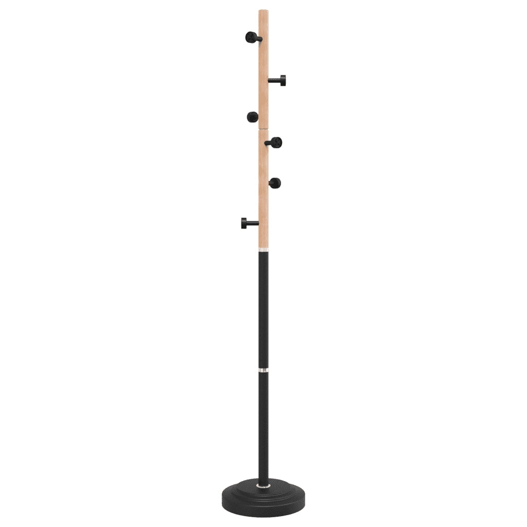 Appendiabiti autoportante dal design contemporaneo per ingresso 177 x 30 cm con 6 ganci in ferro nero. Codice articolo: 02_0047585