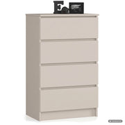 Comò K60 Cashmere 60 cm 4 cassetti 60x40x99 cm