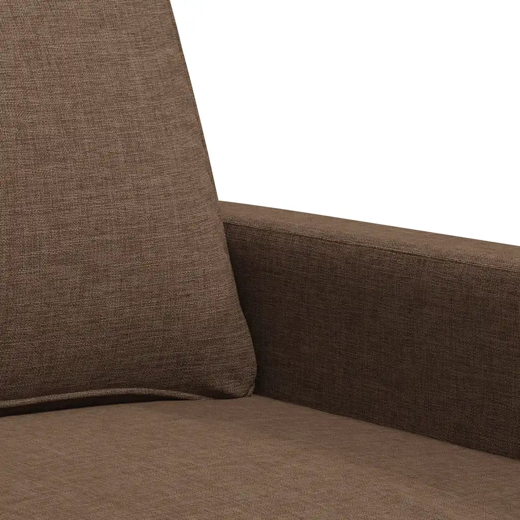 Poltrona-Divano Sedia-Poltroncina Marrone 60 cm in Tessuto 751631