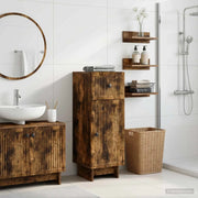 Mobiletto da Bagno EDE Rovere Fumo 30 x 31 x 80 cm 895950