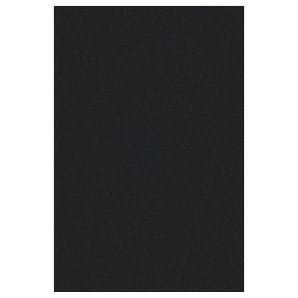 Tappeto rettangolare nero 120x180 cm