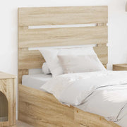 Testiera-Testata-Testiera Decorativa Rovere Sonoma 100 cm Legno multistrato 986477
