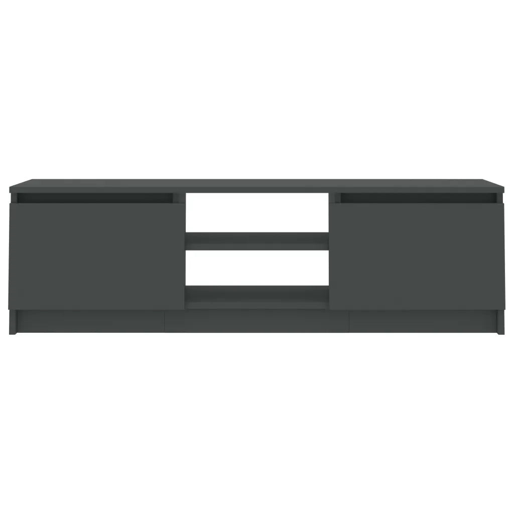 Mobile Porta TV-Credenza per TV Grigio 120x30x35,5 cm in Legno Multistrato