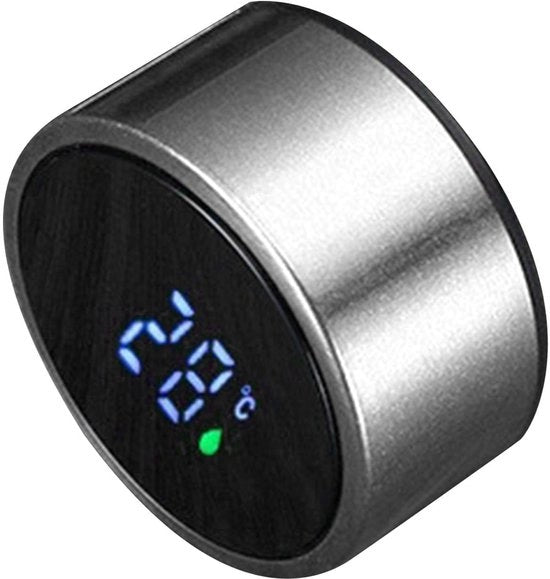 Vacuum Geïsoleerde Koffiemok 500ml - LED Temperatuurweergave - Levensduur Warmte - Wit - Lekvrije Filter - Ideaal per Viaggiatori - Design Koffie
