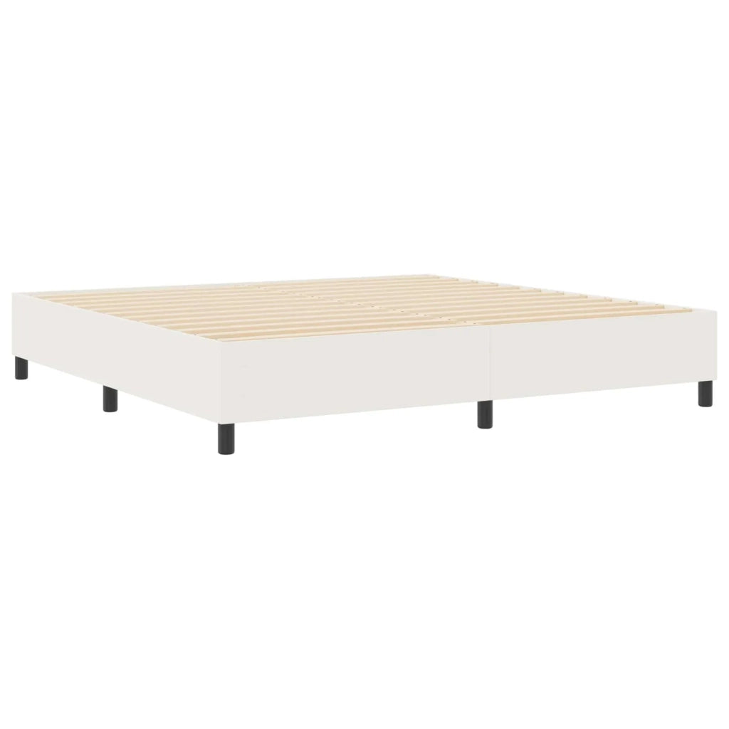 Struttura letto piattaforma Crema 200 x 200 cm Tessuto in Cords 3337429