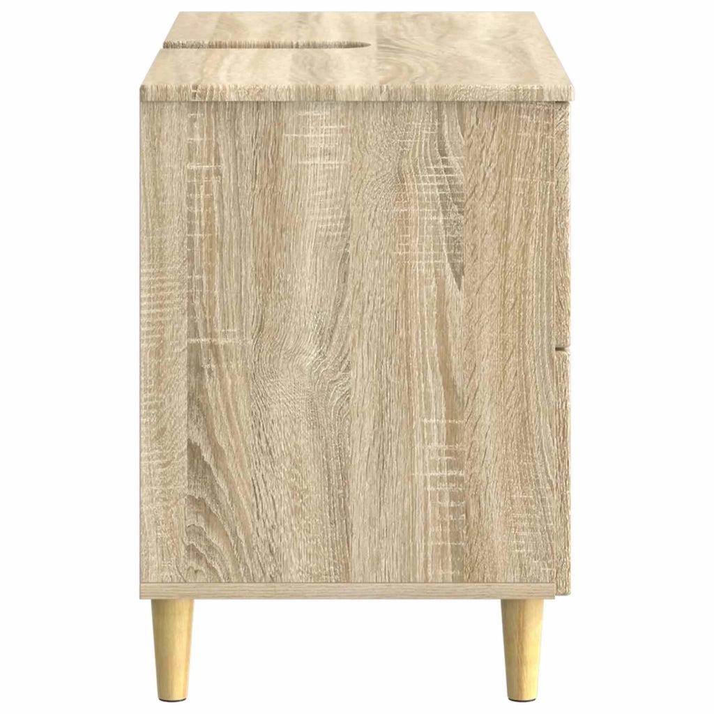 Armadio per Lavabo da Bagno DELFT Rovere Sonoma 82 x 41 x 59 cm 897017