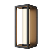 Maytoni Applique Moderna Expo 1 luce LED integrato IP54 grafite alluminio