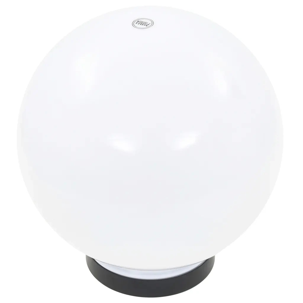 Set Lampade a LED Sferiche 2 pz 20 cm in PMMA 50654