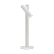Voice Lampada da Tavolo Portatile LED 2,2W 2700K IP54 Bianca - Design Orientabile 360° con Torcia Rimovibile Magnetica e Dimmer Touch - Rossini Group