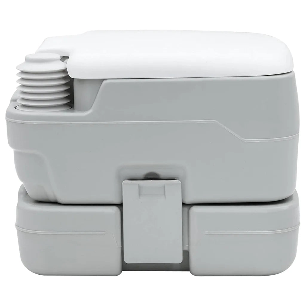 Toilette da Campeggio Grigio e Bianco 41,5 x 36,5 x 30 cm 42001425