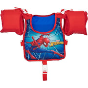Trade Shop - Giubbetto Giubbotto Braccioli Spiderman Bambini 3-6 Anni Galleggiante Salvagente 98795 -