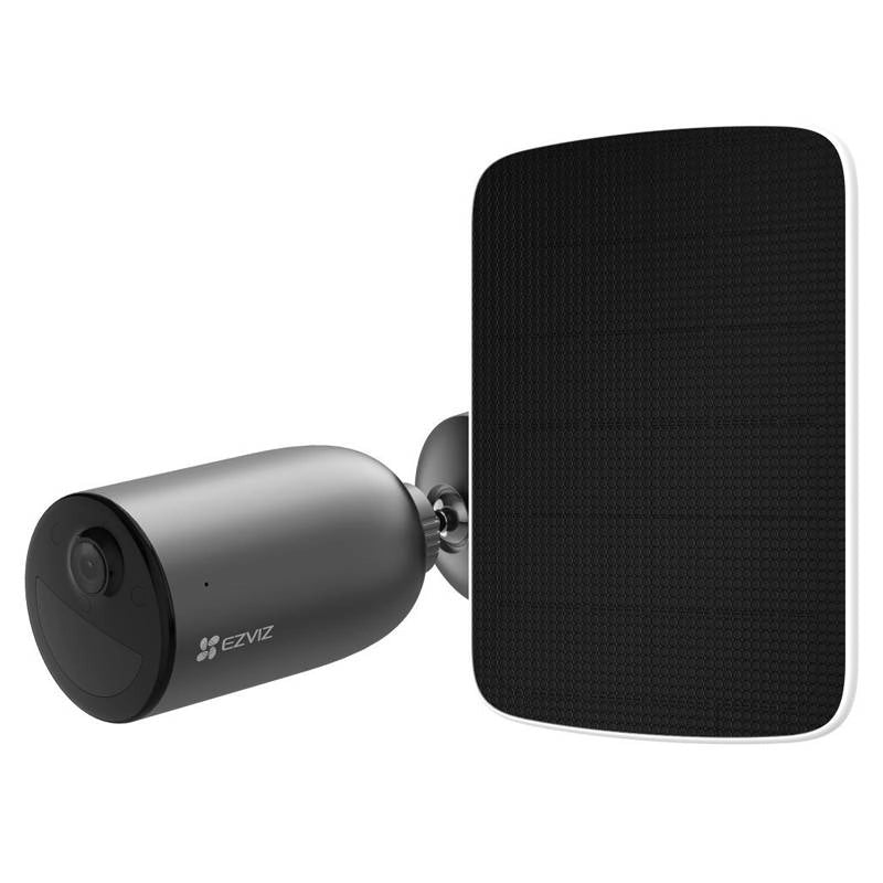 EZVIZ EB3 4G + SOLAR PANEL 5W - TELECAMERA DA ESTERNO A BATTERIA - 4G - 2K - COLOR NIGHT VISION - DIFESA ATTIVA - SENSORE MOVIMENTO - AI - CUSTOM VOCAL ALERT