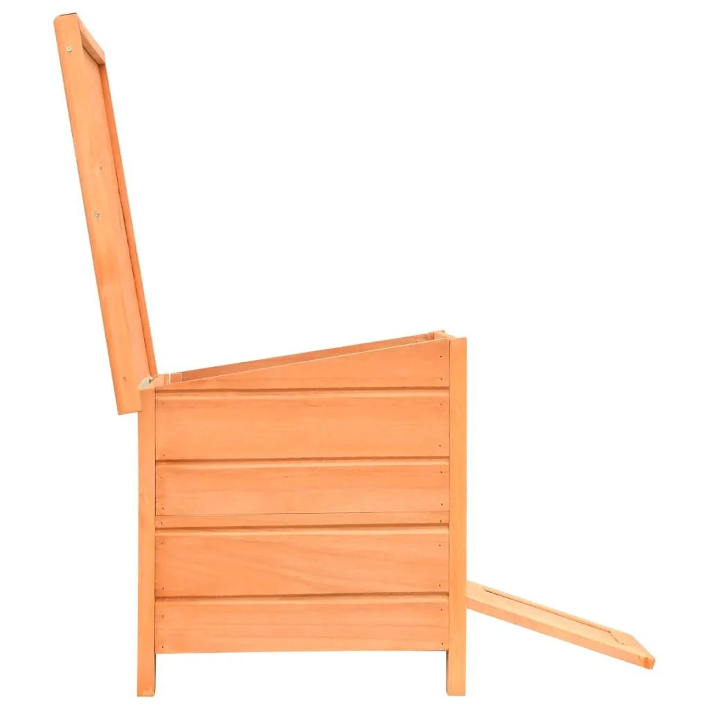Tiragraffi per gatti albero di nicchia giocattolo per animali imbottito in pino massiccio 50 x 46 x 43 5 cm marrone 3702050