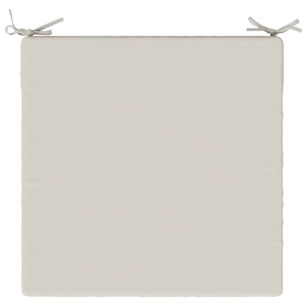 Cuscini per Sedia in 4 Pezzi SOEST 4 pz 100% Poliestere Bianco 944882