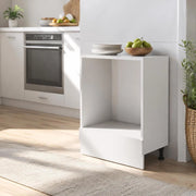 Lyon Oven Housing Unit, White, 60x46x81.5 Cm, Wood-based Material