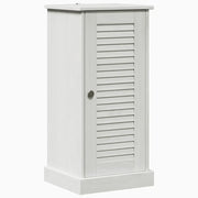 Mobile da Bagno | Armadio da bagno VIGO Bianco e Bianco Antico 37,5 x 34 x 80 cm